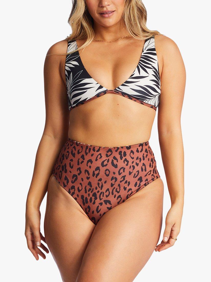 Billabong Paradise High Rise Reversible Bikini Briefs, Multi