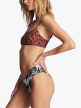 Billabong Paradise Reversible Crop Bikini Top, Multi