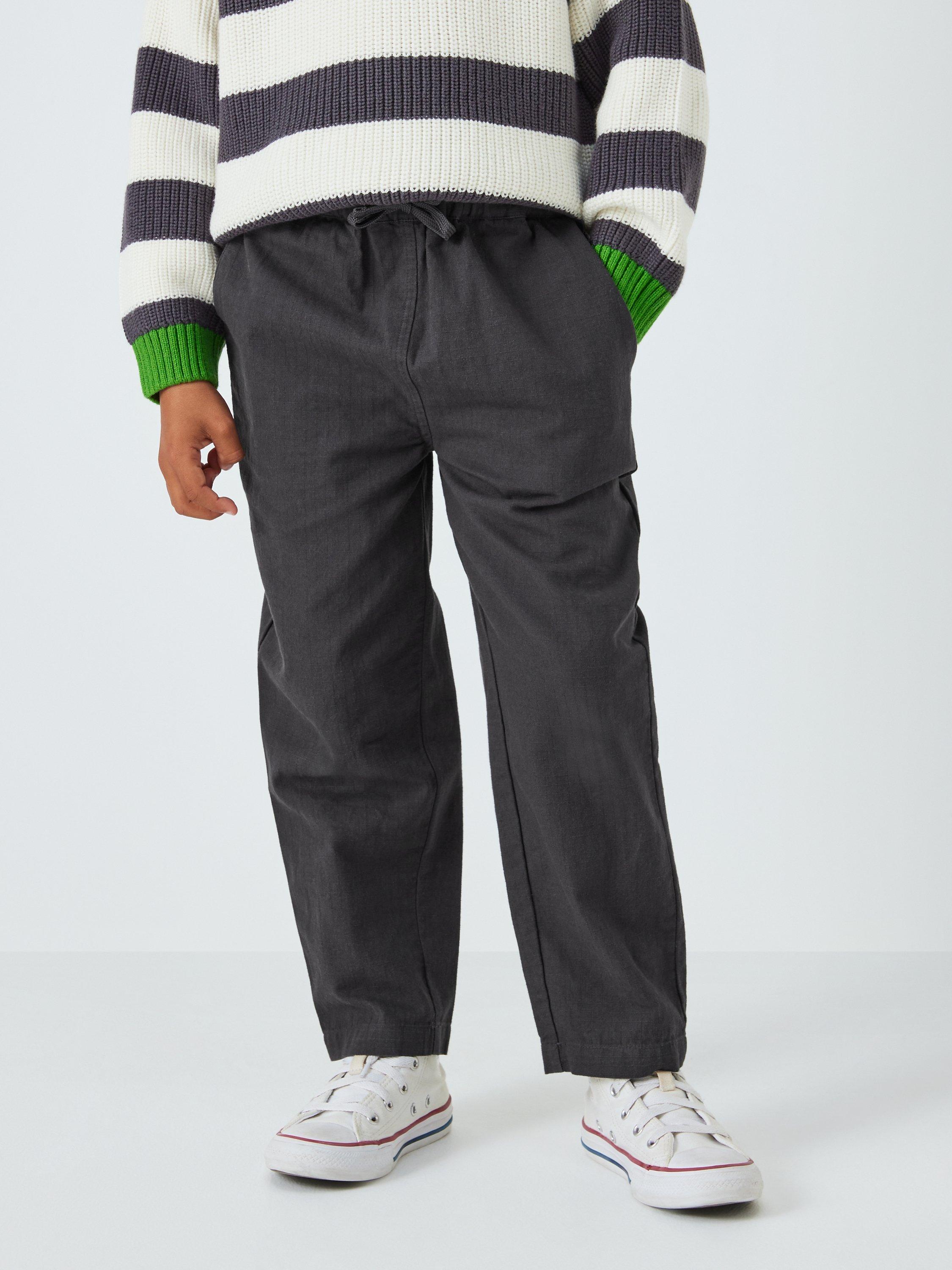 John Lewis ANYDAY Kids' Plain Ripstop Trousers