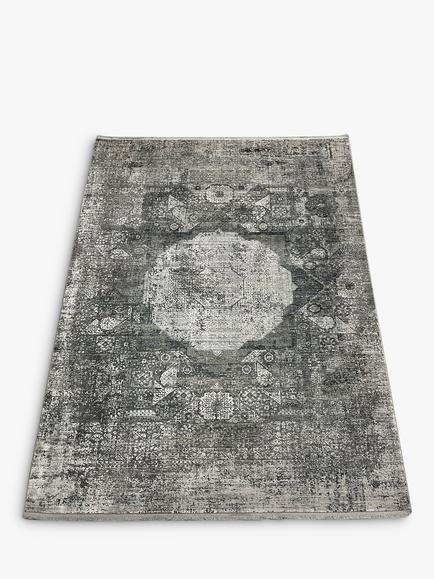 Gooch Luxury Mamluk Medallion Rug - view 2, Grey