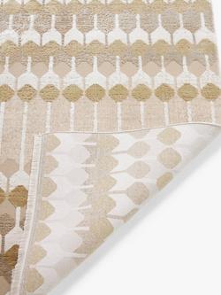 John Lewis Hive Rug, Gold - view 2, Gold