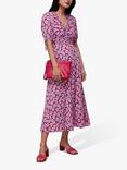 Whistles Farfalle Flower Midi Dress