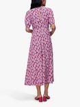 Whistles Farfalle Flower Midi Dress