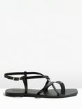 HUSH Mila Minimal Leather Sandals