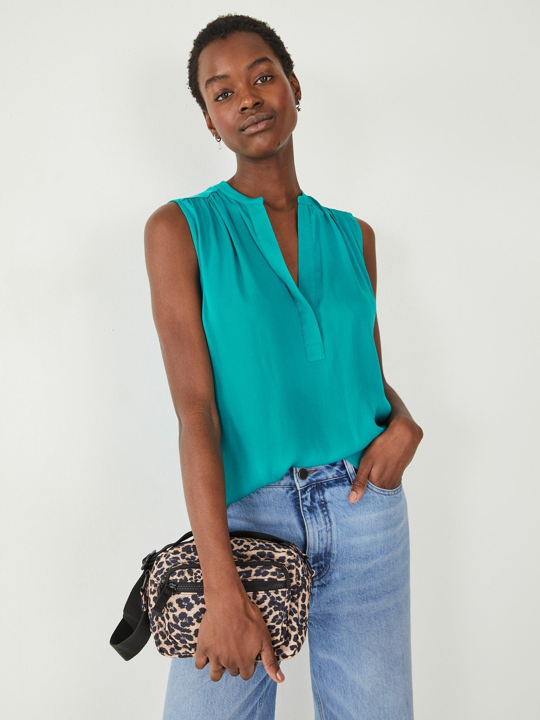 HUSH Kyla V-Neck Blouse