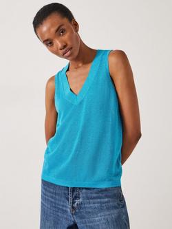 HUSH Marine Knitted Vest, Electric Blue, Electric Blue