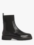 John Lewis ANYDAY Purcie Leather Soft Elastic Chelsea Boots