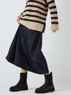 John Lewis Purcie Leather Chelsea Boots - view 2, Black