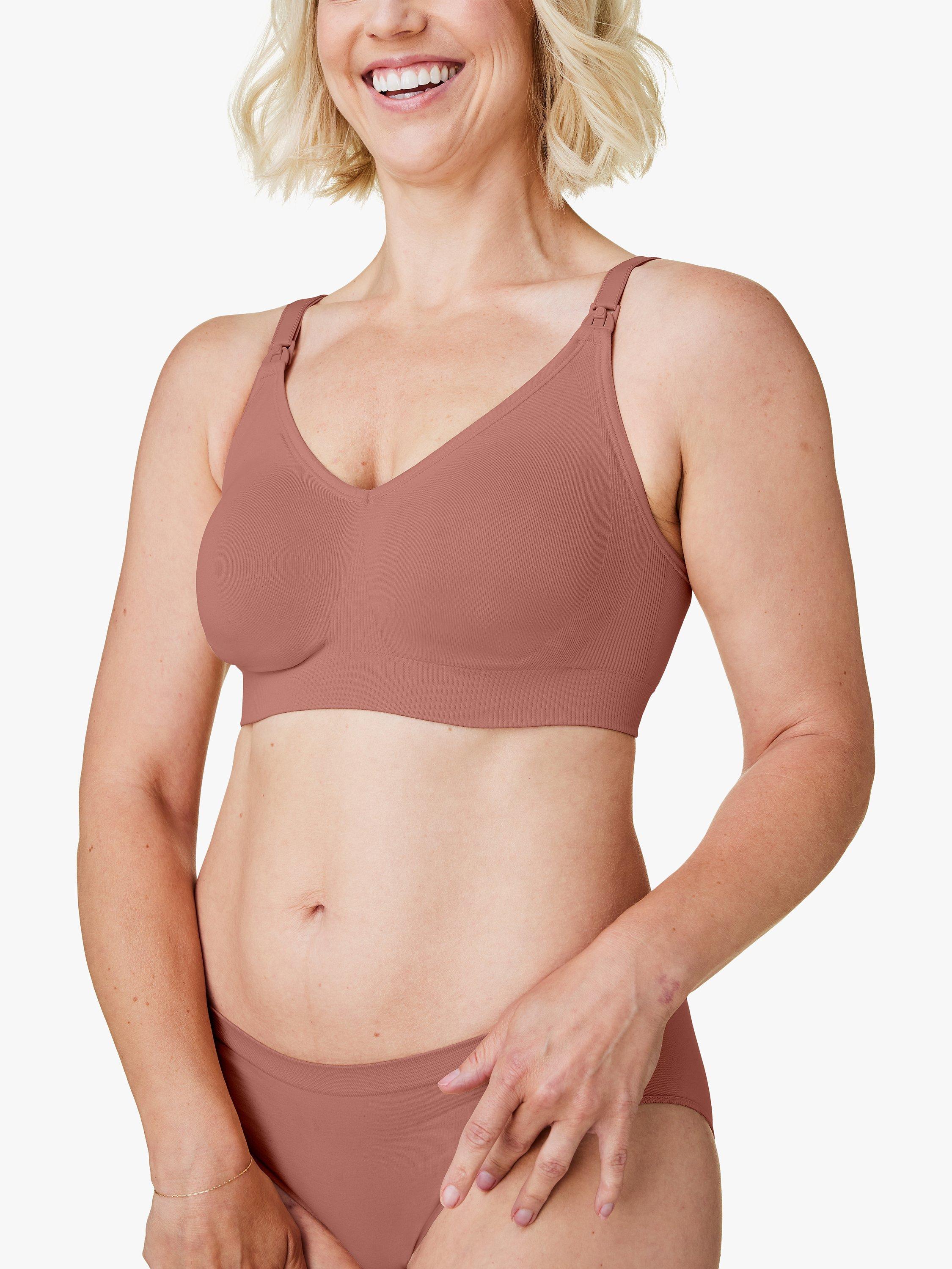Bravado Body Silk Seamless Nursing Bra, Rose Clay, M