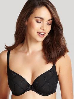 Panache Tango Plunge Bra, Black, Black