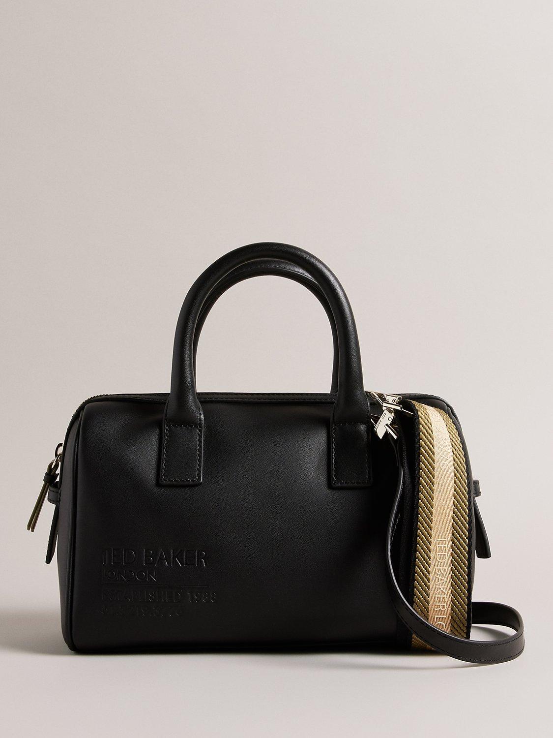 Ted Baker Daralia Leather Grab Bag, Black, One Size