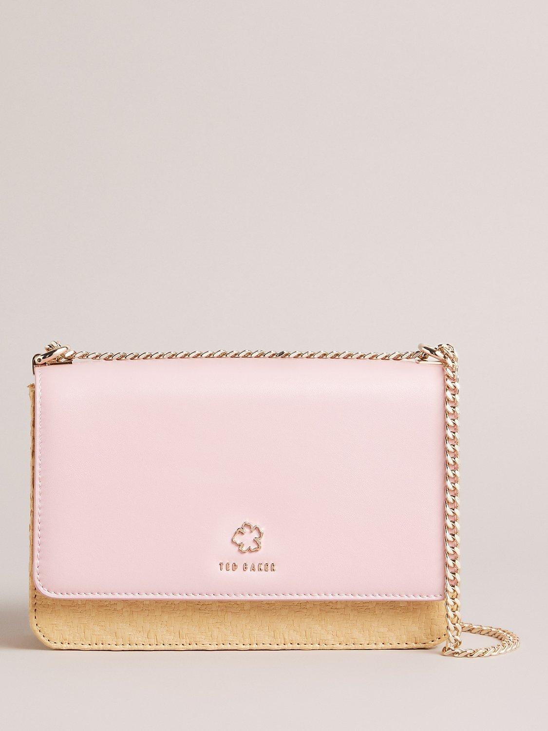 Ted Baker Magdie Clutch Bag, Light Pink