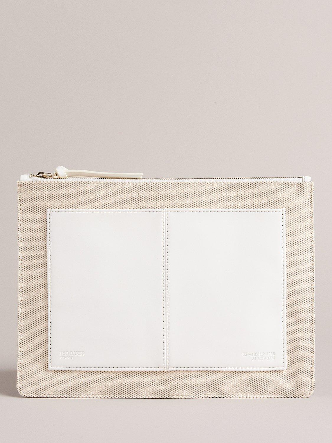 Ted Baker Aksina Pouch Purse, Ecru