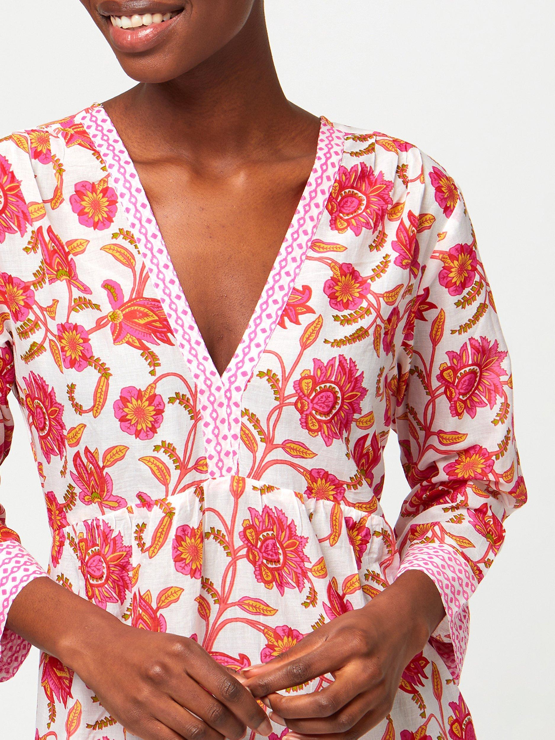 Product image 3 of 8, which shows Mykonos Cotton Maxi PKBR L