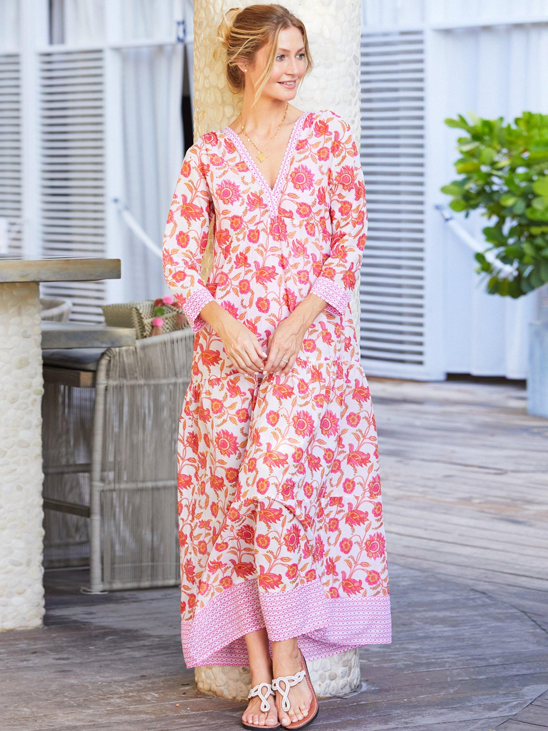 Product image 5 of 8, which shows Mykonos Cotton Maxi PKBR L