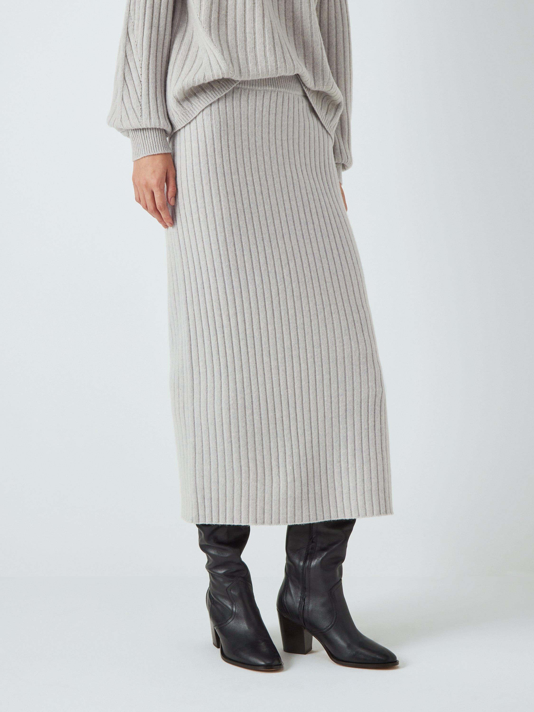 John Lewis Wool Blend Knitted Skirt