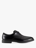 Clarks Kids' Scala Loop Lace Up Leather School Shoes, Black