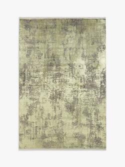 John Lewis Ombre Distressed Rug, Green