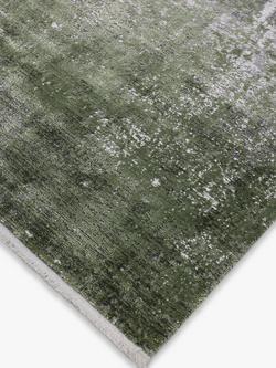 John Lewis Ombre Distressed Rug - view 2, Green