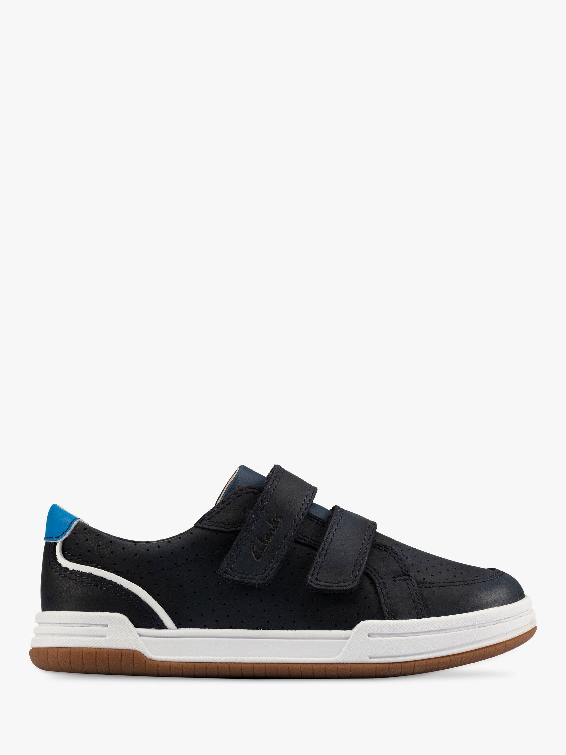 Clarks Kids' Fawn Solo Trainers, Navy, 1F
