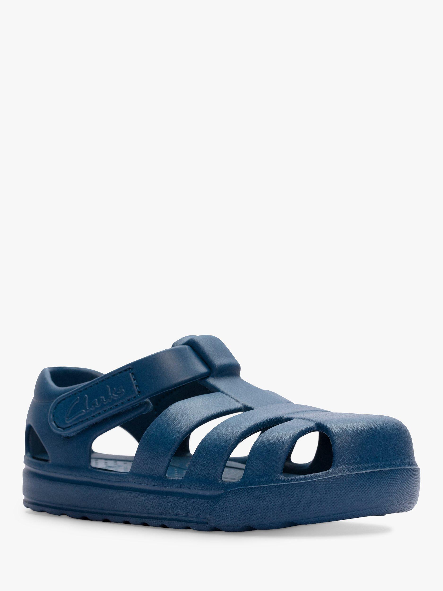 Clarks Kids' Move Kind Sandals, Blue, 8G Jnr