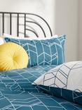 John Lewis Elevation Duvet Cover Set, Fjord