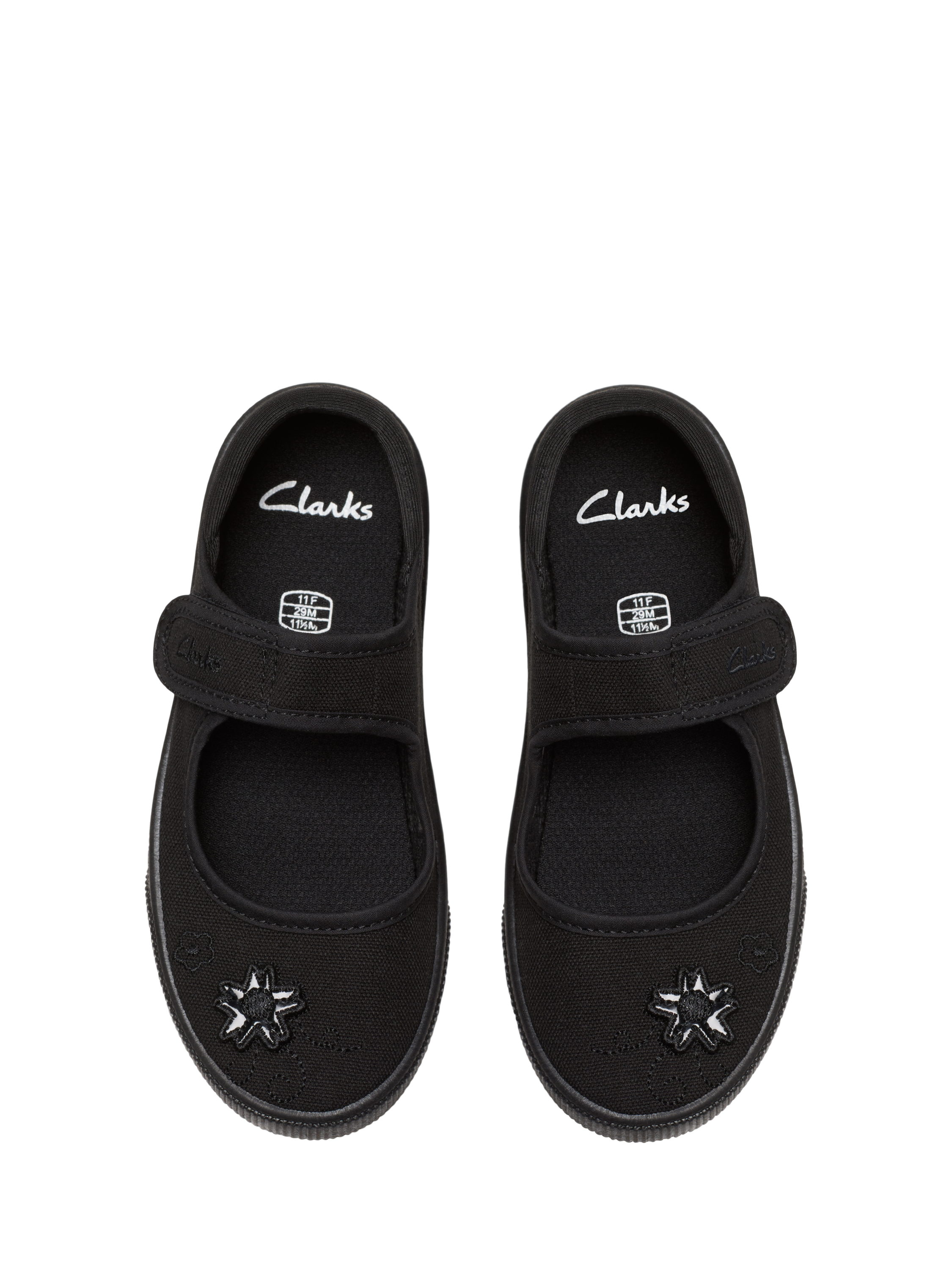 Clarks Kids Hopper Go Plimsolls