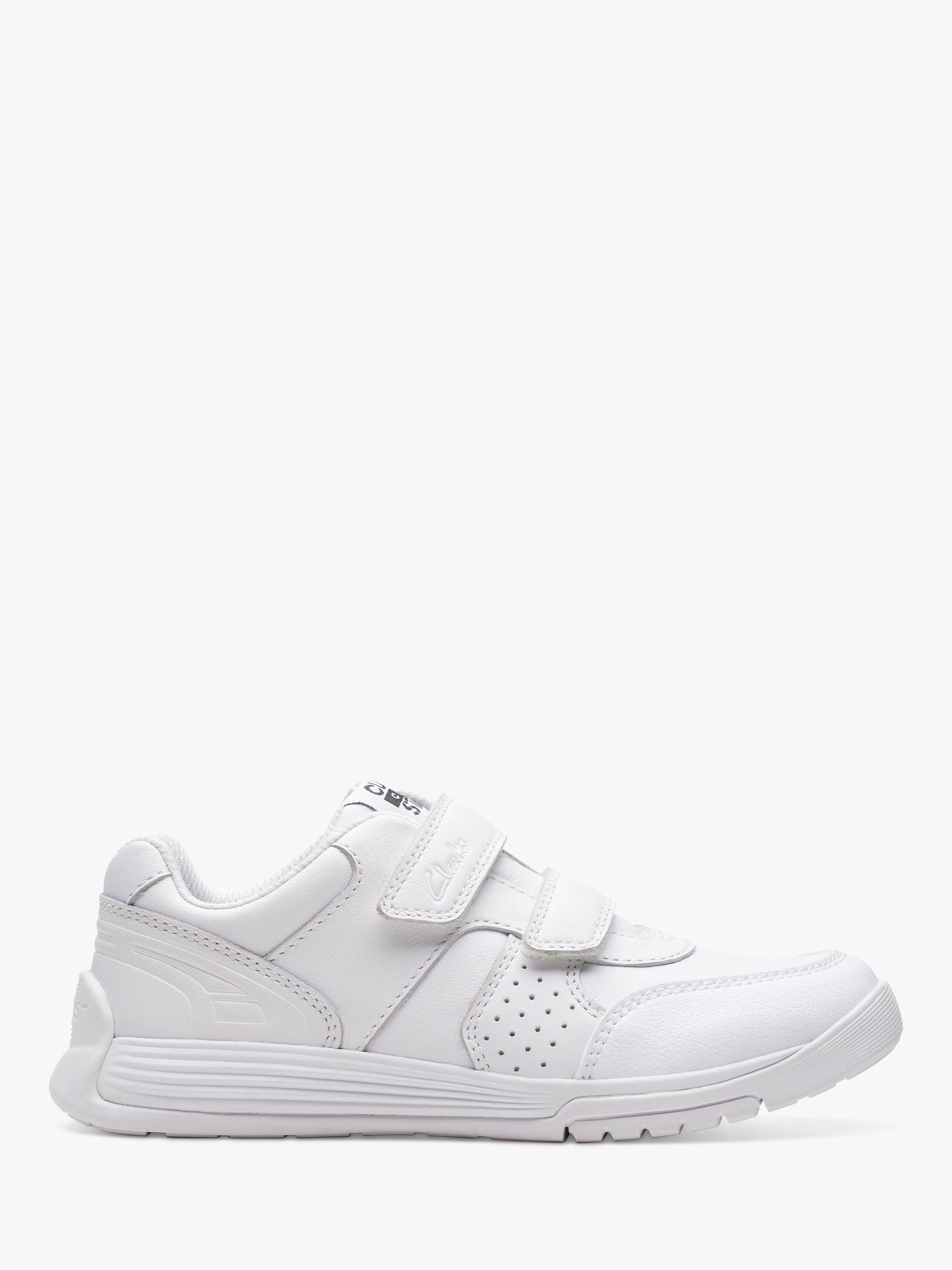 Clarks Kids' CicaStarOrb B Trainers, White