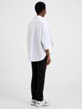 French Connection Rhodes Poplin Blouse, Linen White