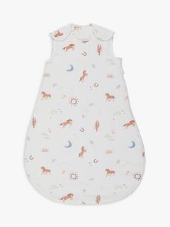 John Lewis Giddy Up Baby Sleeping Bag, 2.5 Tog, Cream, 6-18 months
