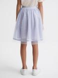 Reiss Kids Charlotta Sequin Skirt, Lilac