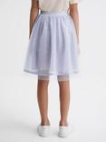 Reiss Kids Charlotta Sequin Skirt, Lilac