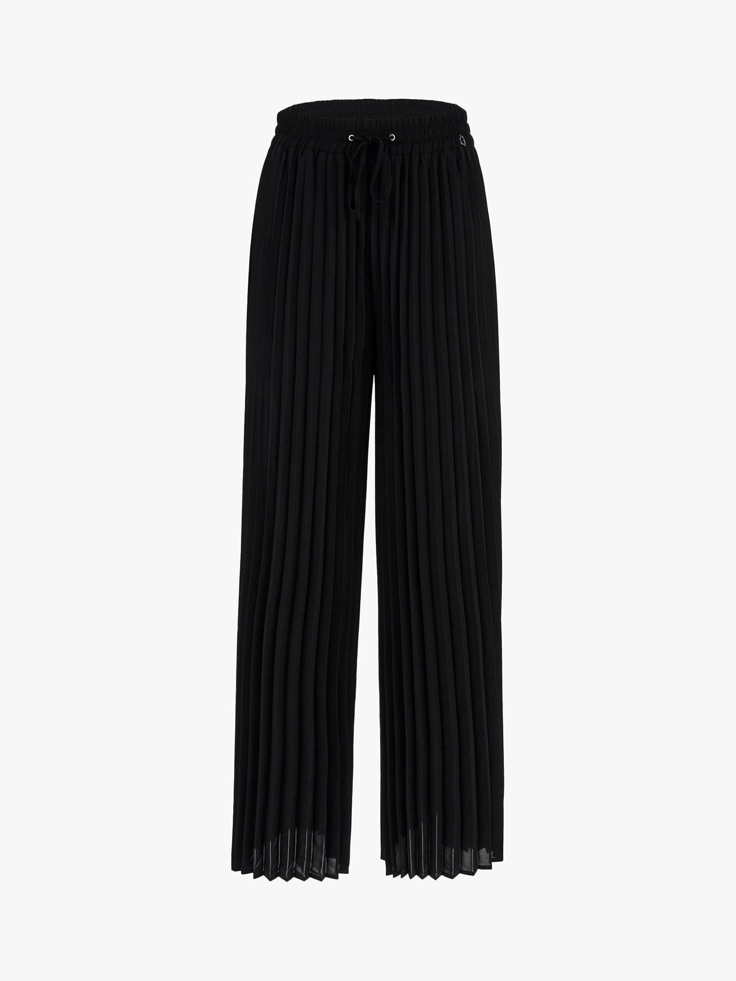 Guess New Sveva Pleated Pants, Black