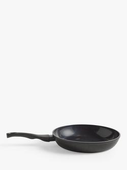 John Lewis Recycled Aluminium Ceramic Non-Stick Frying Pan, Black