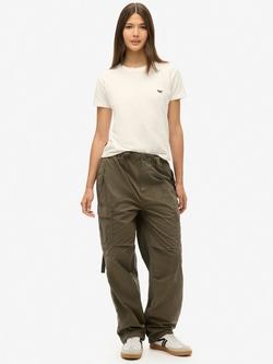 Superdry Parachute Grip Trousers, Olive Night, Olive Night