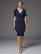 【海外限定】Hobbsワンピース☆Aly Sleeveless Knee Length Dres Hobbs Aly Sleeveless Knee Length Dress, Navy