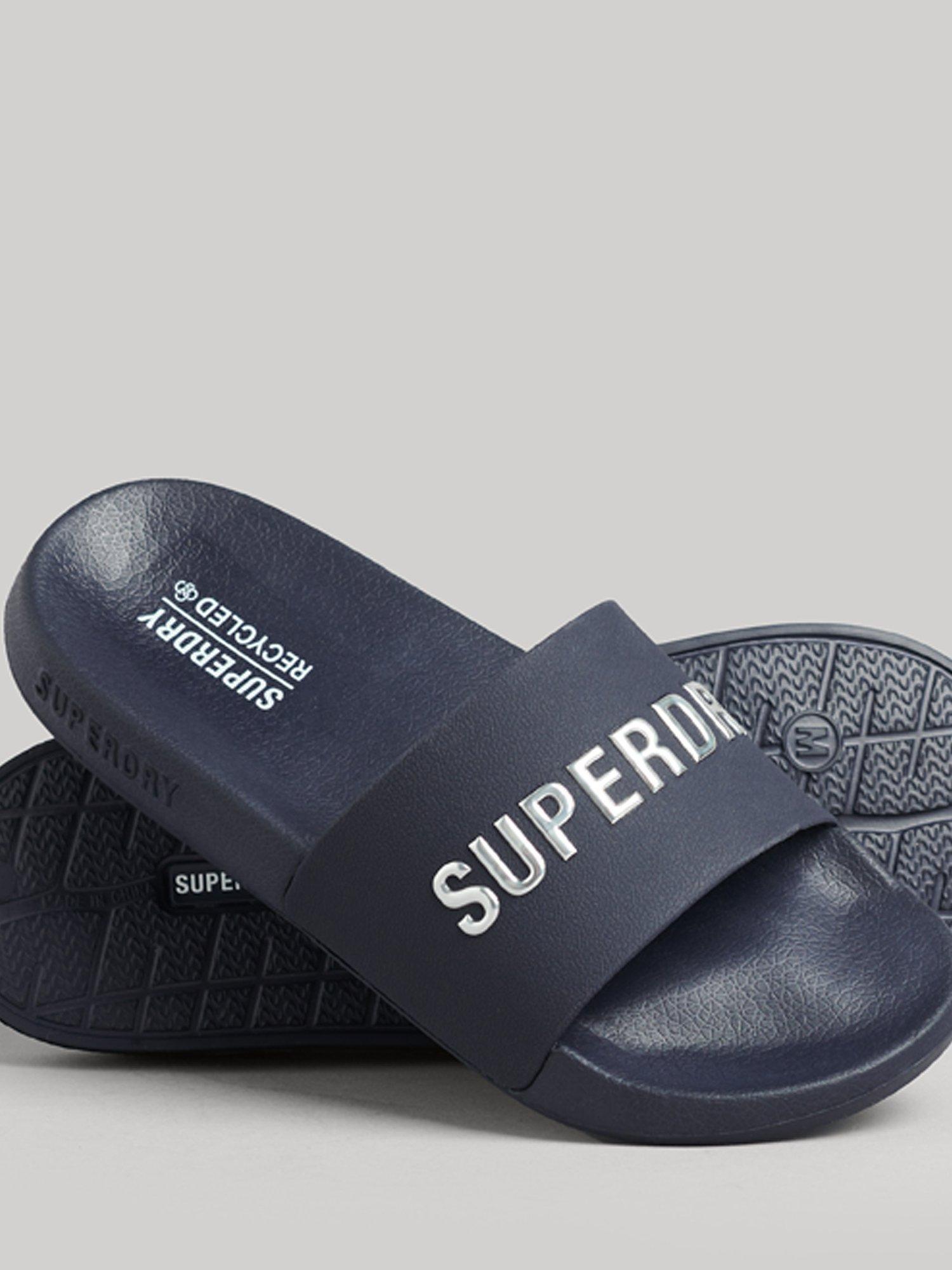 Superdry slip on slippers on sale