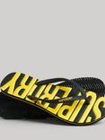 Superdry Vintage Vegan Flip Flops, Black