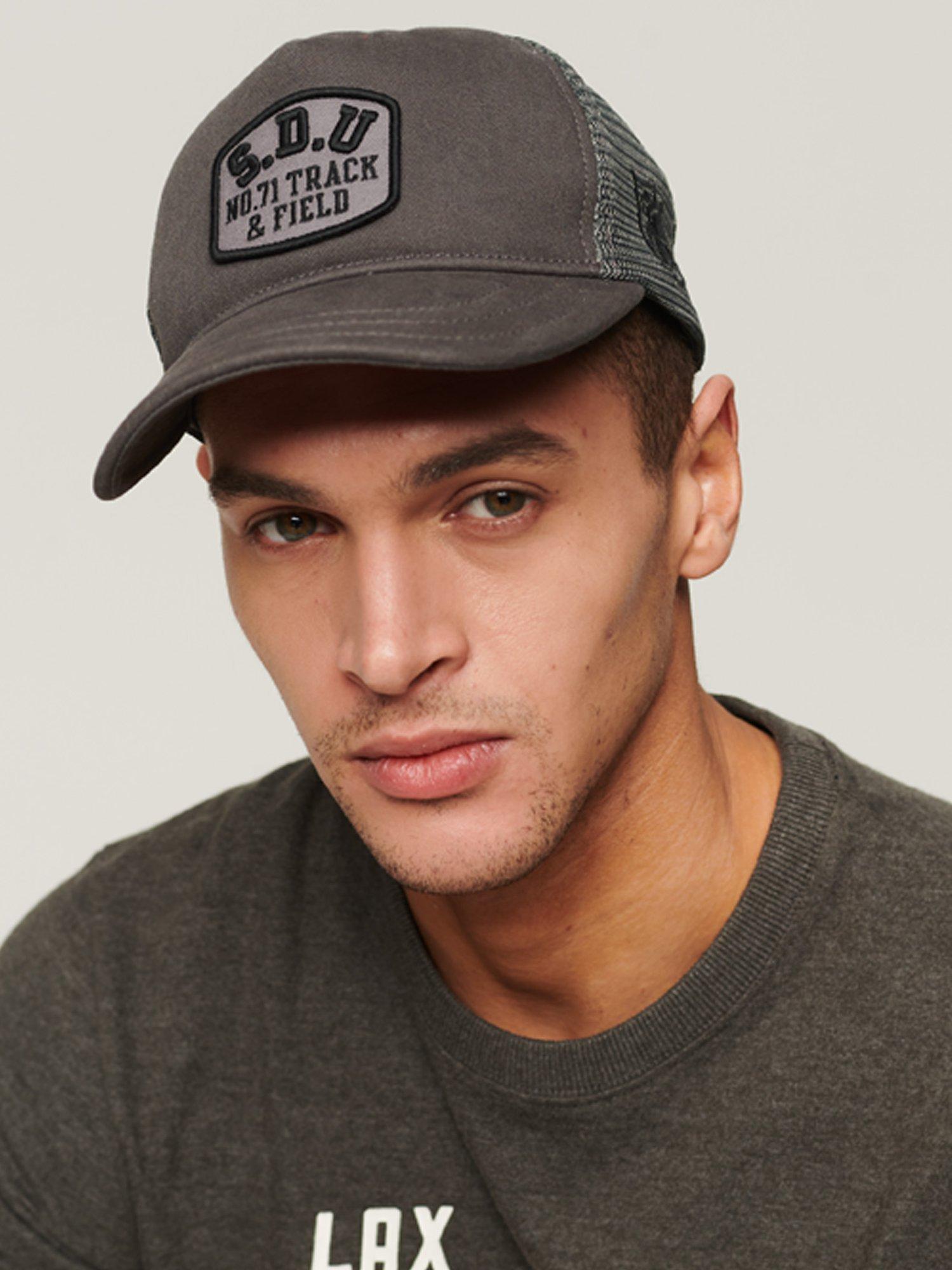 Superdry Unisex Classic Trucker Cap, Vintage Black, One Size