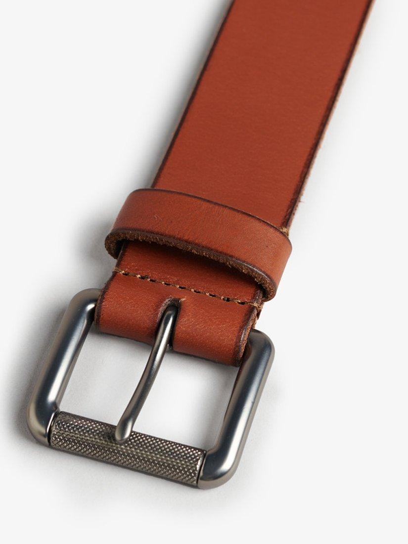 Product image 3 of 4, which shows Superdry Badgeman Belt, Tan, S