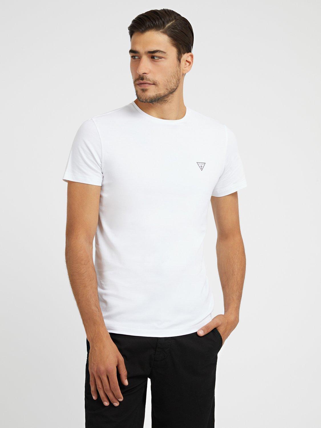 Guess 2 Pack Short Sleeve T-Shirt, Optic White