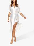 Panos Emporio Ismene Kaftan Shirt Dress, White