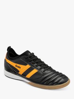 Gola Kids' Performance Ceptor TX Football Trainers - view 2, Black/Sun
