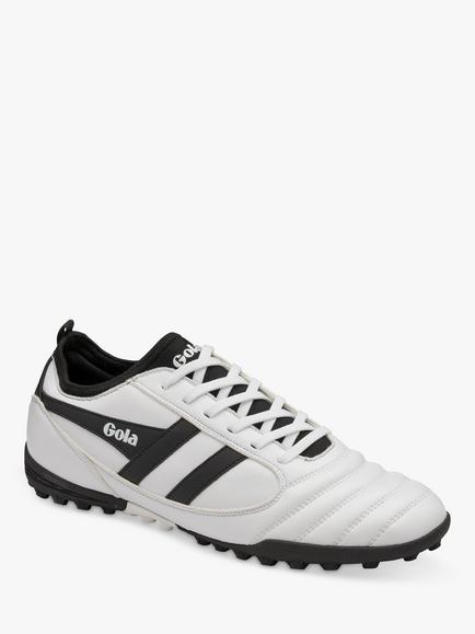 Gola Performance Kids' Ceptor Turf Football Trainers - view 2, White/Black