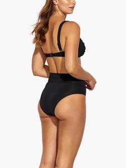 Panos Emporio Medea Twisted Bikini Top - view 2, Black