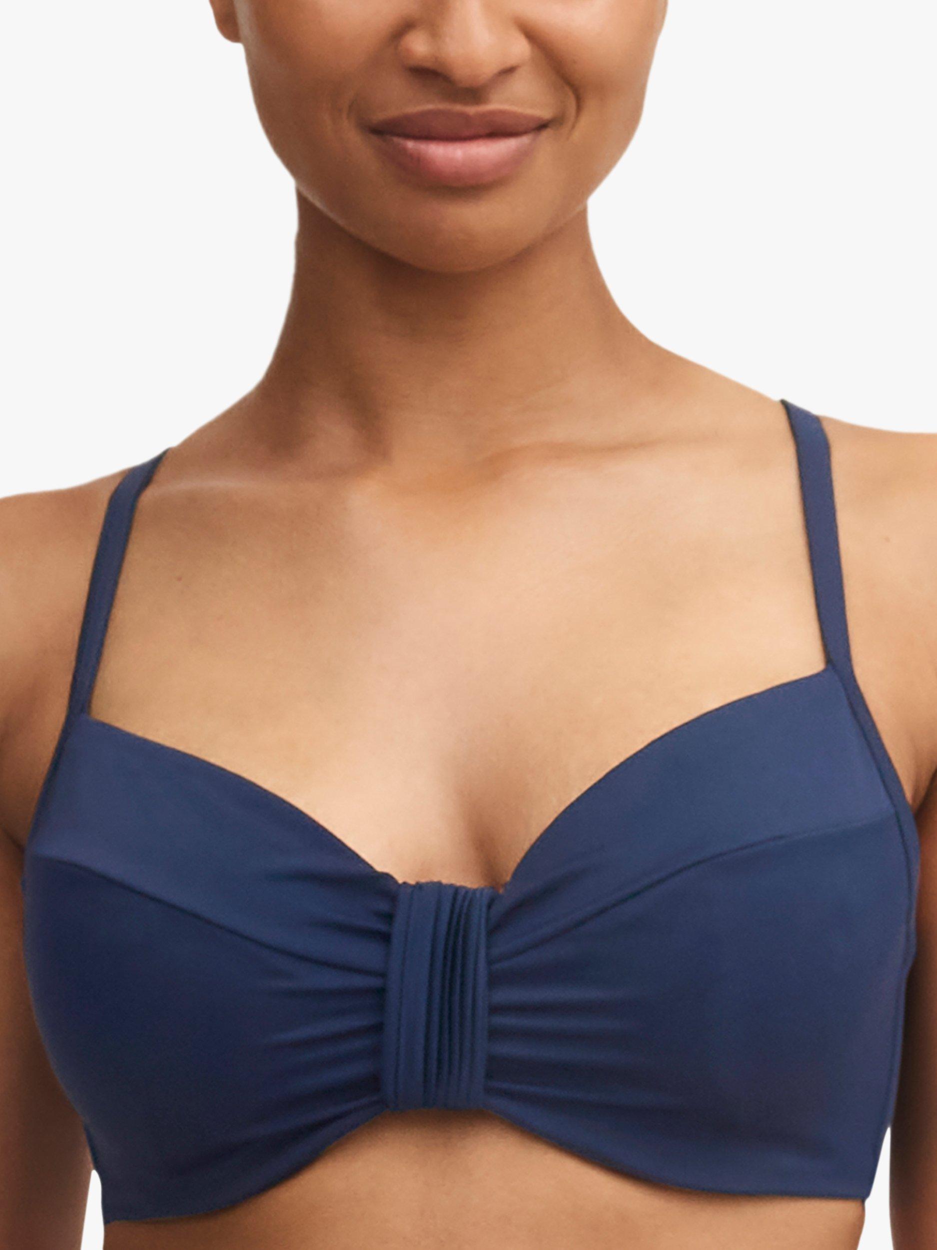 Femilet Arizona Full Cup Underwired Bikini Top, Black Iris