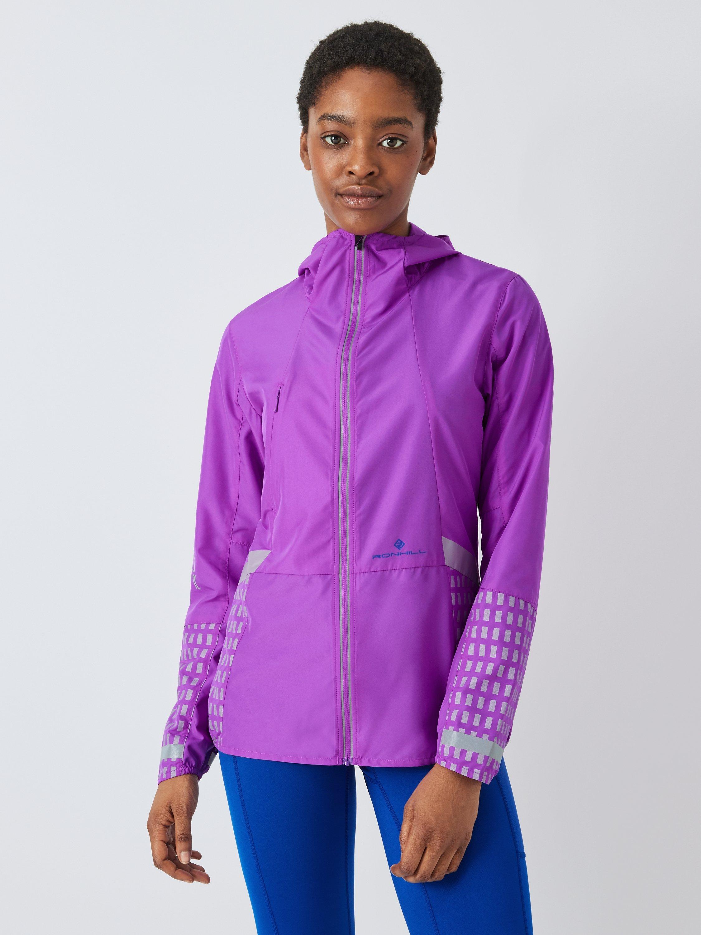 Ronhill Core Women's Afterhours Running Jacket, Thistle/Cobalt/Reflect