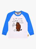 Fabric Flavours Kids' Gruffalo Pyjamas, Blue/White