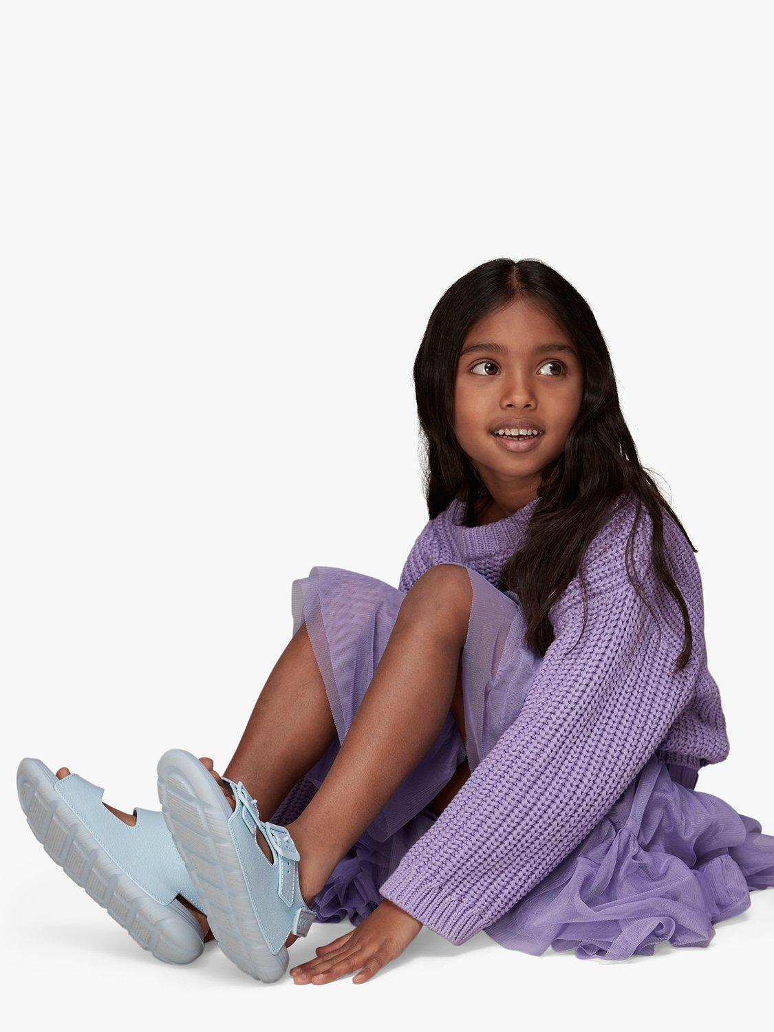 Product image 2 of 4, which shows Whistles Kids' Izzy Tulle Mini Skirt, Purple, 4-5 years