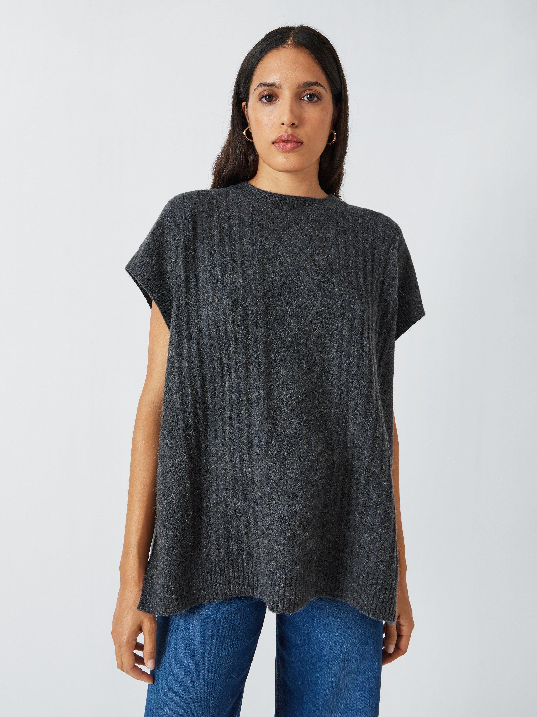AND/OR Estelle Cable Sleeveless Jumper